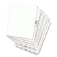 Avery Preprinted Legal Exhibit Side Tab Index Dividers Avery Style 10-tab 24 11 X 8.5 White 25/pack (1024) - Office - Avery®