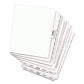 Avery Preprinted Legal Exhibit Side Tab Index Dividers Avery Style 25-tab 101 To 125 11 X 8.5 White 1 Set (1334) - Office - Avery®