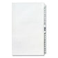 Avery Preprinted Legal Exhibit Side Tab Index Dividers Avery Style 26-tab 1 To 25 14 X 8.5 White 1 Set - Office - Avery®
