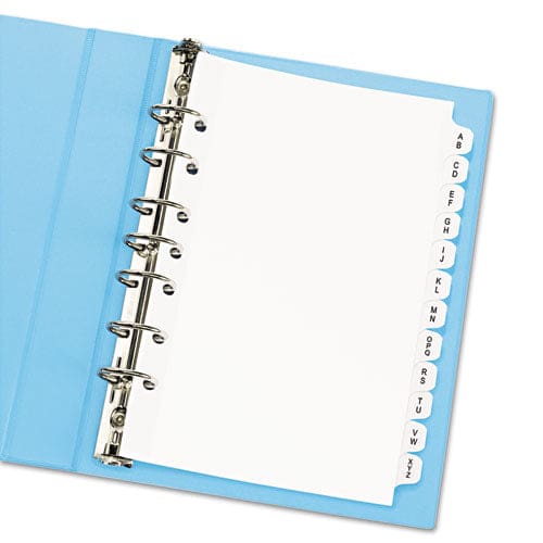 Avery Preprinted Tab Dividers 12-tab A To Z 8.5 X 5.5 White 1 Set - Office - Avery®