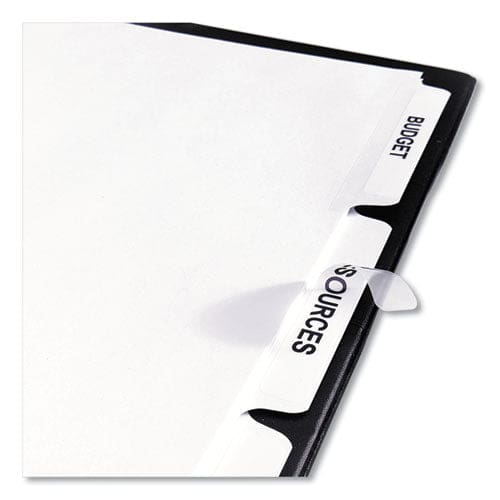 Avery Print And Apply Index Maker Clear Label Dividers Copiers 5-tab 11 X 8.5 White 5 Sets - School Supplies - Avery®