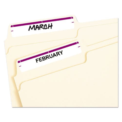 Avery Printable 4 X 6 - Permanent File Folder Labels 0.69 X 3.44 White 7/sheet 36 Sheets/pack (5204) - Office - Avery®