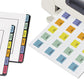 Avery Printable Plastic Tabs With Repositionable Adhesive 1/5-cut Assorted Colors 1.75 Wide 80/pack - Office - Avery®