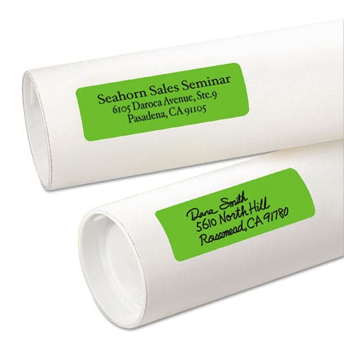 Avery Printable Self-adhesive Removable Color-coding Labels 0.75 Dia Green 24/sheet 42 Sheets/pack (5463) - Office - Avery®