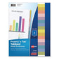 Avery Protect ’n Tab Top-load Clear Sheet Protectors W/eight Tabs Letter - School Supplies - Avery®