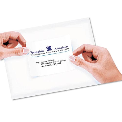 Avery Repositionable Shipping Labels W/surefeed Inkjet 3.33 X 4 White 150/box - Office - Avery®