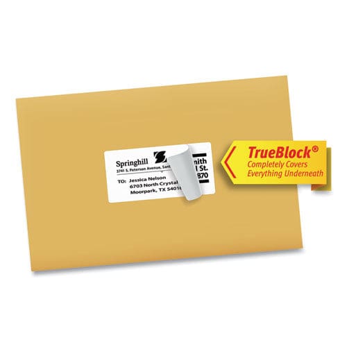 Avery Shipping Labels W/ Trueblock Technology Inkjet Printers 2 X 4 White 10/sheet 25 Sheets/pack - Office - Avery®