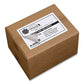 Avery Shipping Labels W/ Trueblock Technology Laser Printers 5.5 X 8.5 White 2/sheet 100 Sheets/box - Office - Avery®