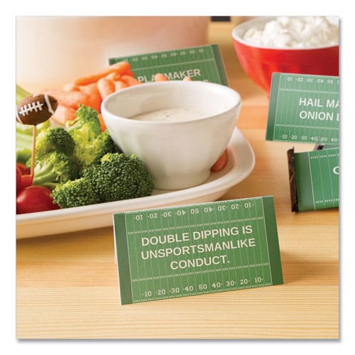 Avery Small Tent Card White 2 X 3.5 4 Cards/sheet 40 Sheets/pack - Office - Avery®