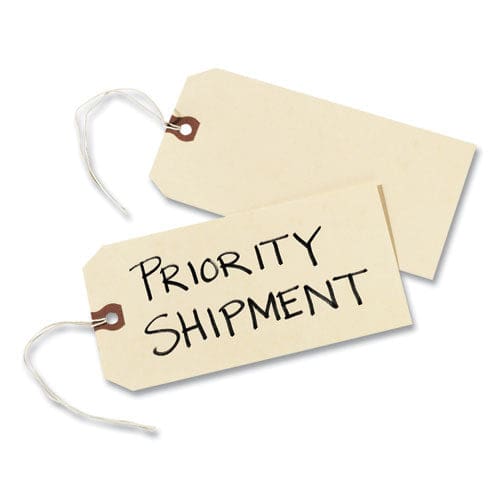 Avery Strung Shipping Tags 11.5 Pt Stock 6.25 X 3.13 Manila 1,000/box - Office - Avery®