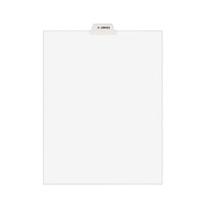 Avery Avery-style Preprinted Legal Bottom Tab Divider 26-tab Exhibit C 11 X 8.5 White 25/pk - Office - Avery®