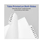 Avery Avery-style Preprinted Legal Bottom Tab Divider 26-tab Exhibit I 11 X 8.5 White 25/pk - Office - Avery®