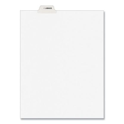 Avery Avery-style Preprinted Legal Bottom Tab Divider 26-tab Exhibit I 11 X 8.5 White 25/pk - Office - Avery®