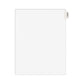 Avery Avery-style Preprinted Legal Bottom Tab Dividers 26-tab Exhibit R 11 X 8.5 White 25/pack - Office - Avery®