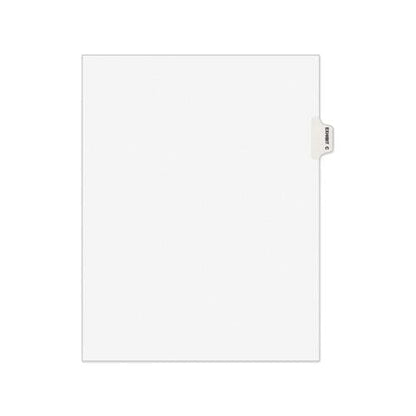 Avery Avery-style Preprinted Legal Side Tab Divider 26-tab Exhibit C 11 X 8.5 White 25/pack (1373) - Office - Avery®