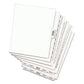 Avery Avery-style Preprinted Legal Side Tab Divider 26-tab Exhibit H 11 X 8.5 White 25/pack (1378) - Office - Avery®