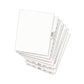 Avery Avery-style Preprinted Legal Side Tab Divider 26-tab Exhibit R 11 X 8.5 White 25/pack (1388) - Office - Avery®