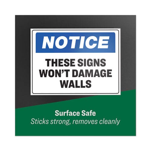 Avery Surface Safe Removable Label Safety Signs Inkjet/laser Printers 3.5 X 5 White 4/sheet 15 Sheets/pack - Office - Avery®