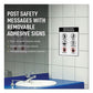 Avery Surface Safe Removable Label Safety Signs Inkjet/laser Printers 3.5 X 5 White 4/sheet 15 Sheets/pack - Office - Avery®