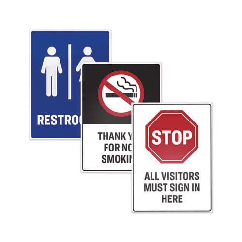 Avery Surface Safe Removable Label Safety Signs Inkjet/laser Printers 5 X 7 White 2/sheet 15 Sheets/pack - Office - Avery®