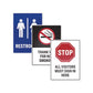 Avery Surface Safe Removable Label Safety Signs Inkjet/laser Printers 7 X 10 White 15/pack - Office - Avery®