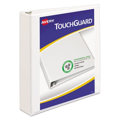 Avery Touchguard Protection Heavy-duty View Binders With Slant Rings 3 Rings 1.5 Capacity 11 X 8.5 White - School Supplies - Avery®