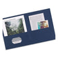 Avery Two-pocket Folder 40-sheet Capacity 11 X 8.5 Dark Blue 25/box - School Supplies - Avery®