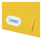 Avery Two-pocket Folder 40-sheet Capacity 11 X 8.5 Yellow 25/box - School Supplies - Avery®