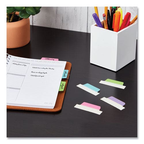 Avery Ultra Tabs Repositionable Tabs Margin Tabs: 2.5 X 1 1/5-cut Assorted Pastel Colors 24/pack - Office - Avery®