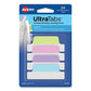 Avery Ultra Tabs Repositionable Tabs Margin Tabs: 2.5 X 1 1/5-cut Assorted Pastel Colors 24/pack - Office - Avery®