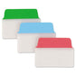 Avery Ultra Tabs Repositionable Tabs Standard: 2 X 1.5 1/5-cut Assorted Colors (blue Green And Red) 24/pack - Office - Avery®