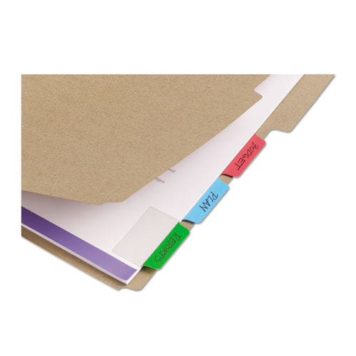 Avery Ultra Tabs Repositionable Tabs Standard: 2 X 1.5 1/5-cut Assorted Colors (blue Green And Red) 24/pack - Office - Avery®