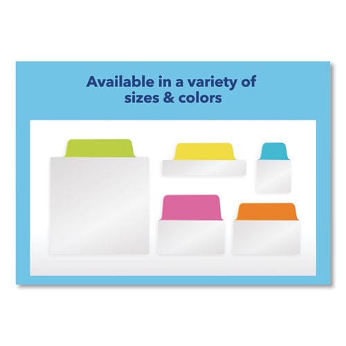 Avery Ultra Tabs Repositionable Tabs Standard: 2 X 1.5 1/5-cut Assorted Colors (blue Green And Red) 24/pack - Office - Avery®