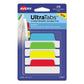 Avery Ultra Tabs Repositionable Tabs Standard: 2 X 1.5 1/5-cut Assorted Colors (blue Green And Red) 48/pack - Office - Avery®