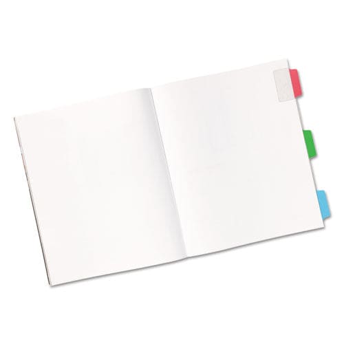 Avery Ultra Tabs Repositionable Tabs Standard: 2 X 1.5 1/5-cut Assorted Colors (blue Green And Red) 48/pack - Office - Avery®