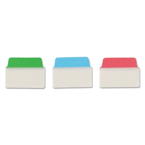 Avery Ultra Tabs Repositionable Tabs Standard: 2 X 1.5 1/5-cut Assorted Colors (blue Green And Red) 48/pack - Office - Avery®