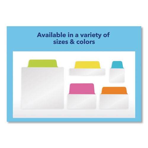 Avery Ultra Tabs Repositionable Tabs Standard: 2 X 1.5 1/5-cut Assorted Neon Colors 24/pack - Office - Avery®