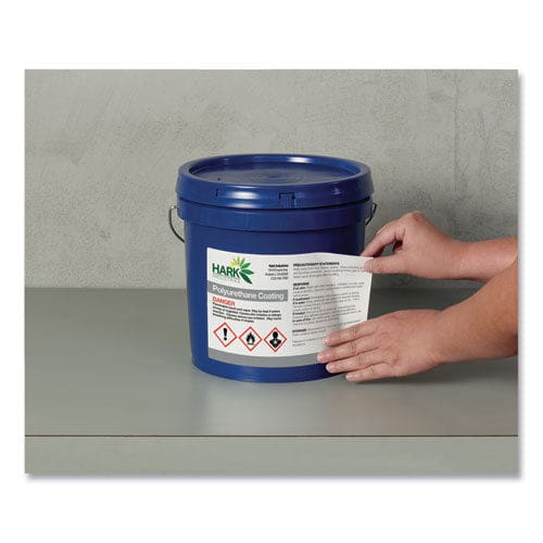 Avery Ultraduty Ghs Chemical Waterproof And Uv Resistant Labels 4.75 X 7.75 White 2/sheet 50 Sheets/pack - Office - Avery®