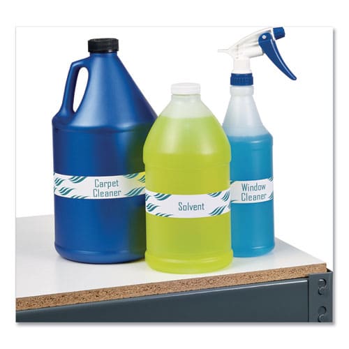 Avery Water-resistant Wraparound Labels W/ Sure Feed 9.75 X 1.25 White 40/pack - Office - Avery®