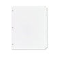 Avery Write And Erase Plain-tab Paper Dividers 5-tab 11 X 8.5 White 36 Sets - School Supplies - Avery®