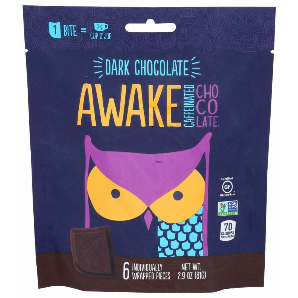 AWAKE Grocery > Refrigerated AWAKE: Dark Chocolate, 2.9 oz