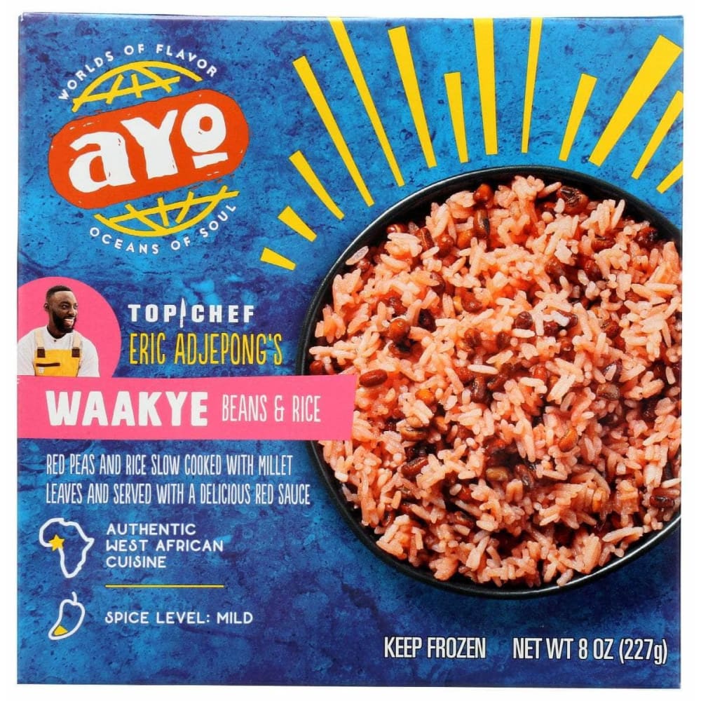 Ayo Foods Grocery > Frozen AYO FOODS: Vgtbl Entr Waakye, 8 oz