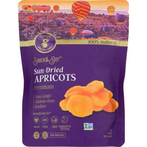 AZNUT Aznut Apricots Sun Dried Yellow, 6 Oz