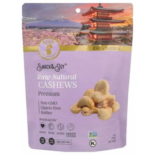 AZNUT Aznut Cashews Raw, 6 Oz