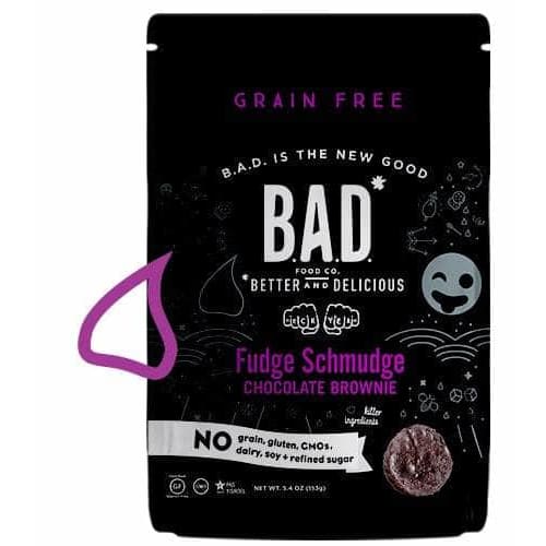 B.A.D FOOD CO B.A.D Food Co Fudge Schmudge Chocolate Brownie, 5.4 Oz