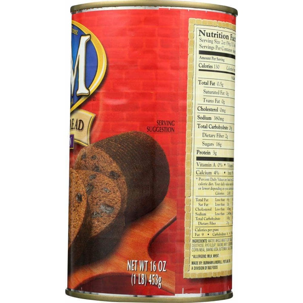 B&M B & M Bread Brown Raisin, 16 oz