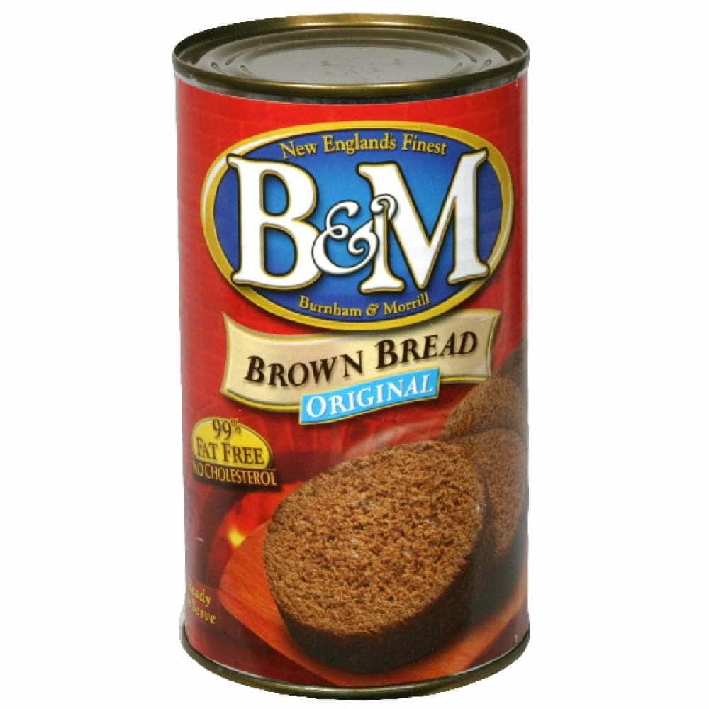 B & M Grocery > Meal Ingredients > Canned Food B & M: Brown Bread Plain, 16 oz