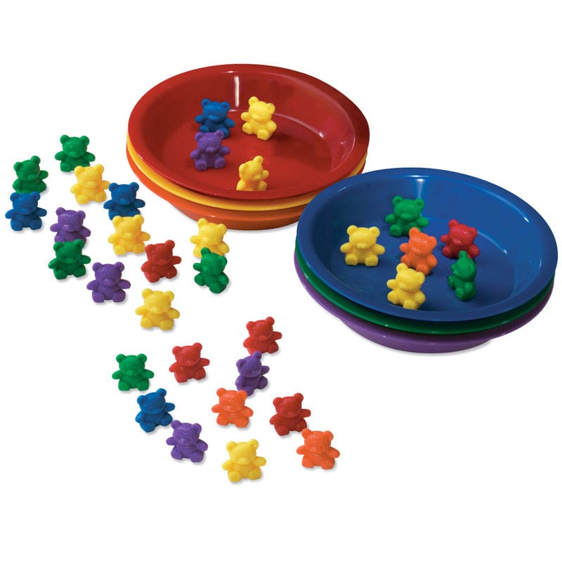 Baby Bear Sorting Set 102 Bears 6 Colors 6 Bowls - Sorting - Learning Resources