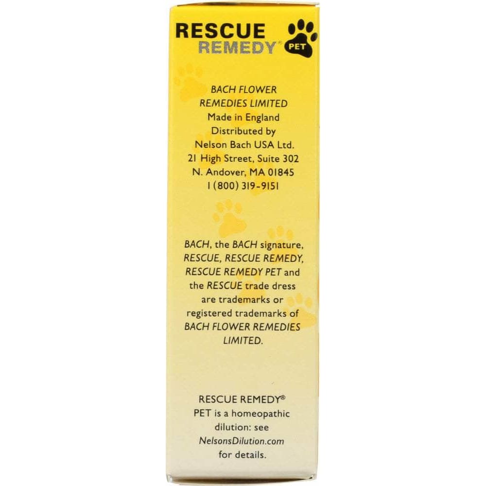 BACH Bach Flower Remedies Pet Rescue Remedy, 0.35 Oz