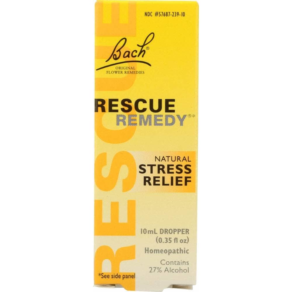 BACH Bach Original Flower Essences Rescue Remedy Natural Stress Relief, 0.35 Oz